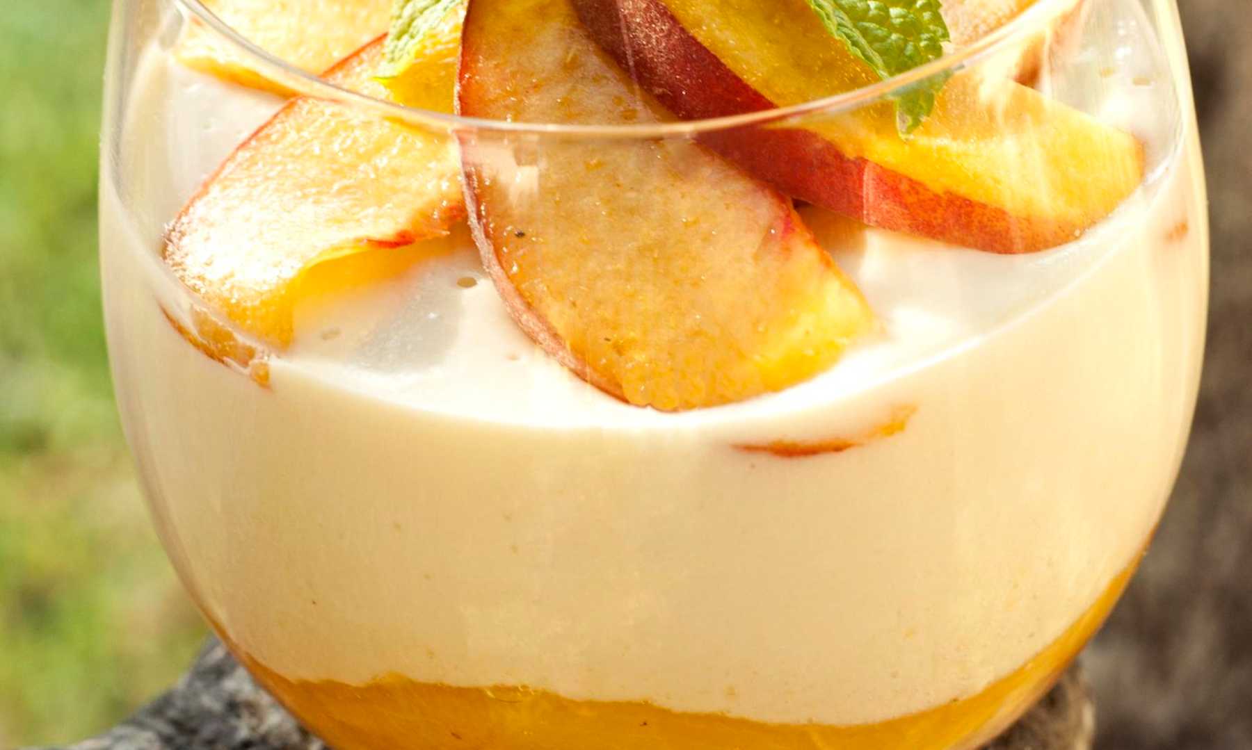 Mousse de nectarina
