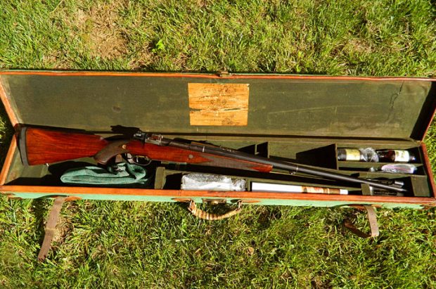 Un rifle Rigby Express del calibre 470 como el que usó el Rey para disparar al elefante. 