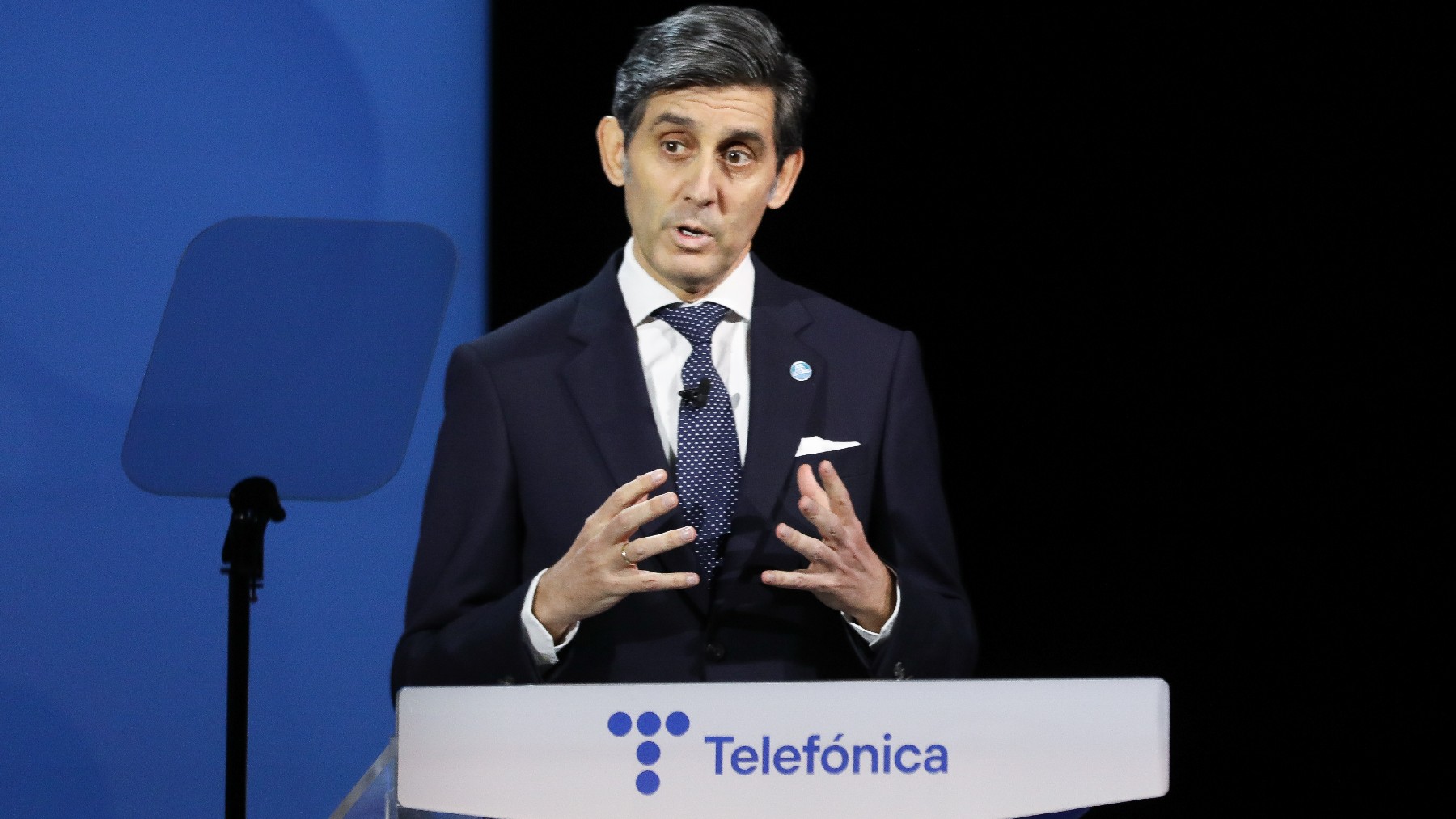 El presidente de Telefónica, José María Álvarez-Pallete.