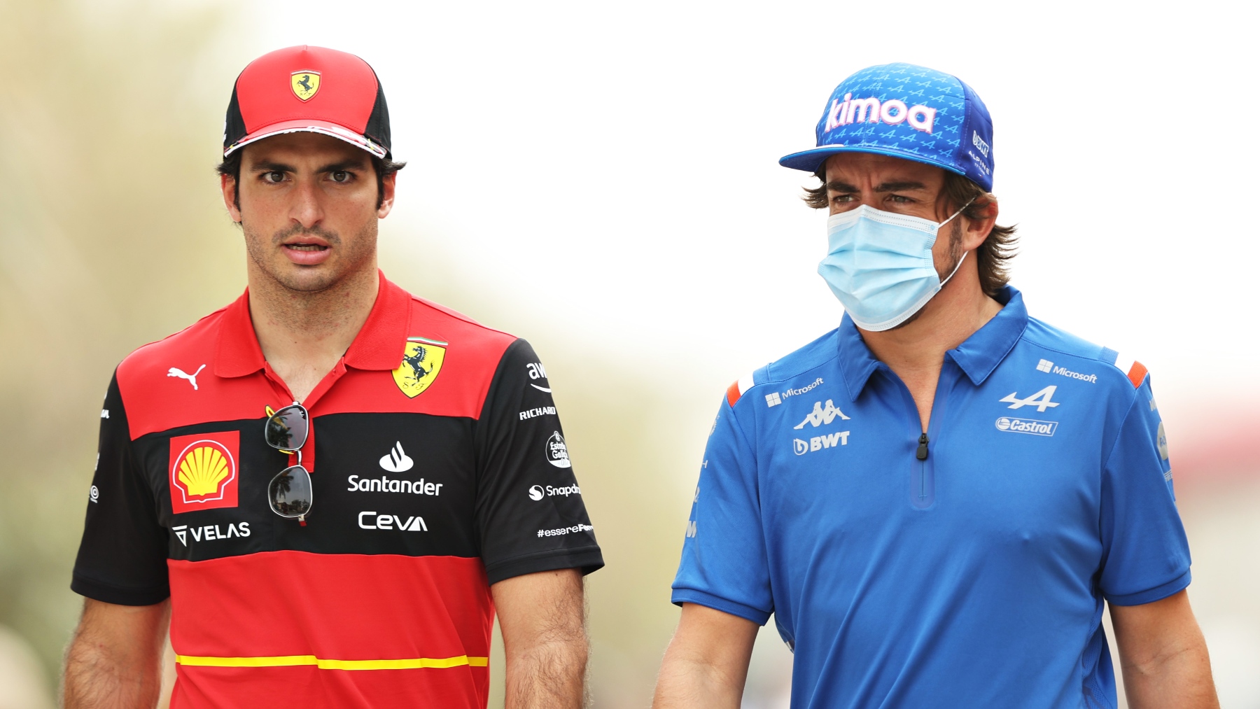 Fernando Alonso y Carlos Sainz