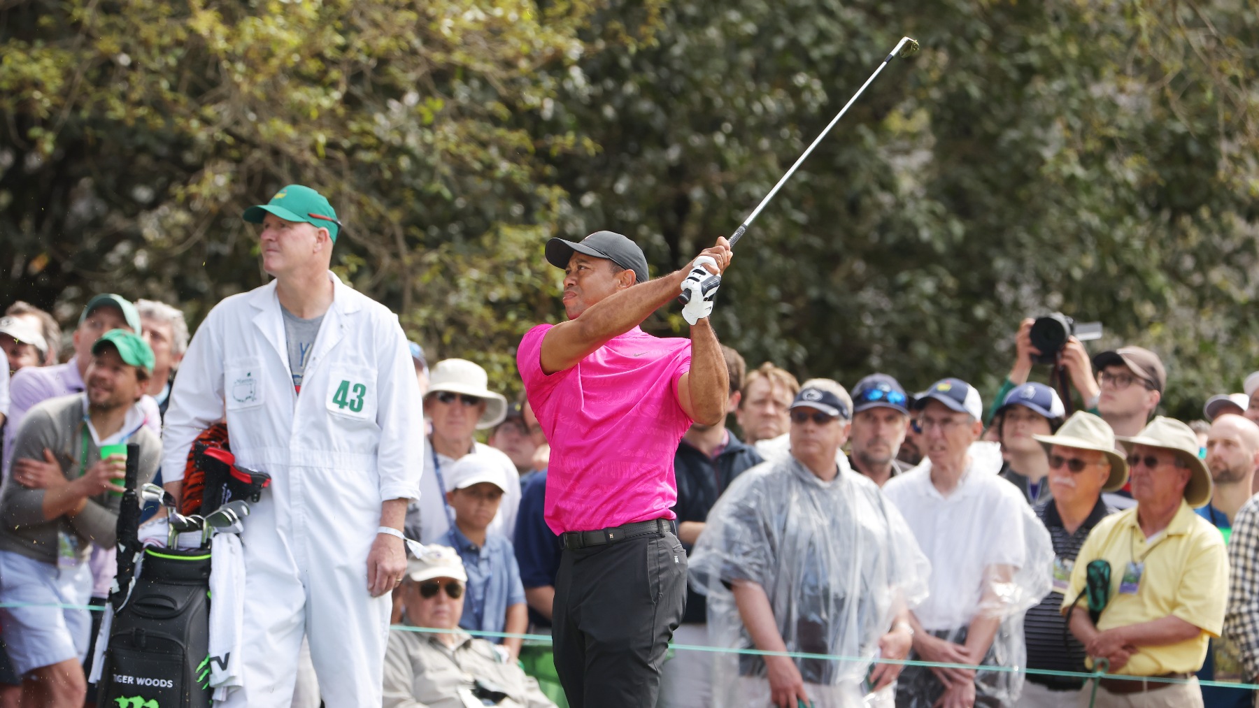 Tiger Woods en el Masters de Augusta. (Getty)