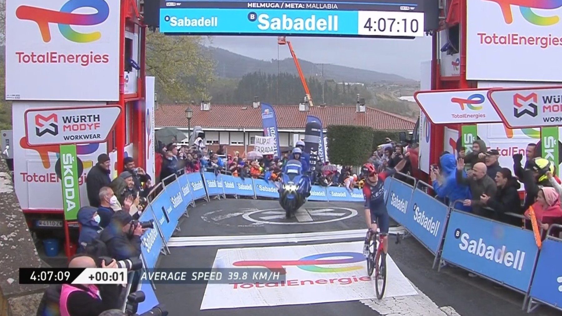 Carlos Rodríguez venció en la Vuelta al País Vasco.