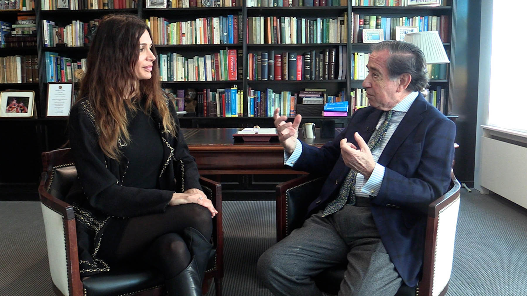 María Zabay y Enrique Rojas