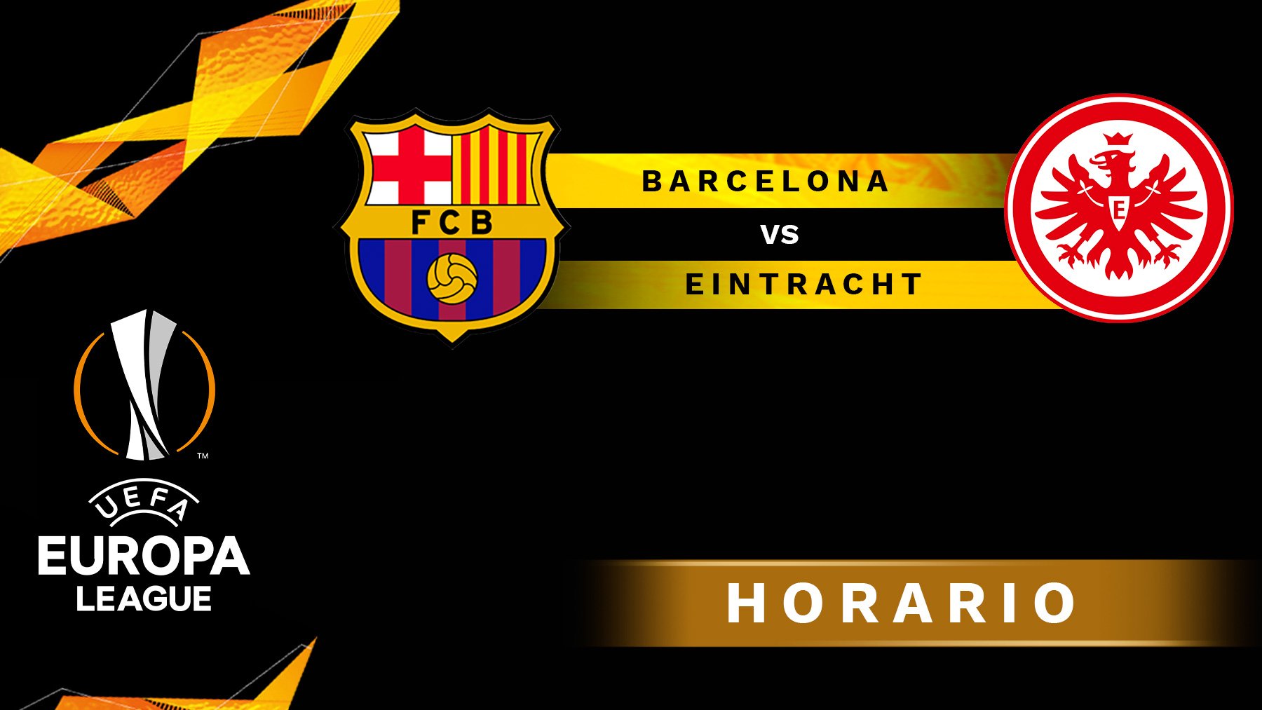 Barcelona – Eintracht: a qué hora es y dónde ver el partido de Europa League hoy en vivo online y en directo por TV.