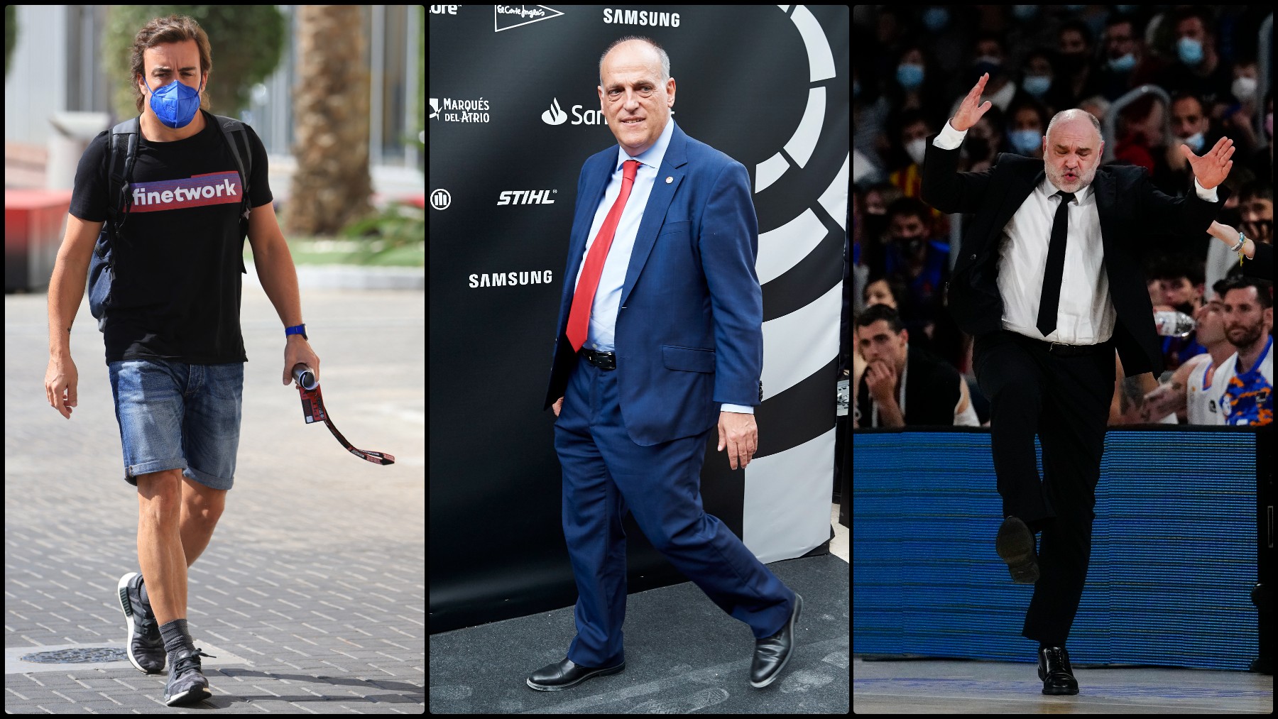 La Liga invisible de Tebas. (Getty / EFE)