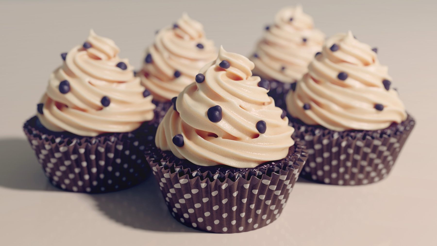 Cupcakes keto con chocolate: receta sin azúcar