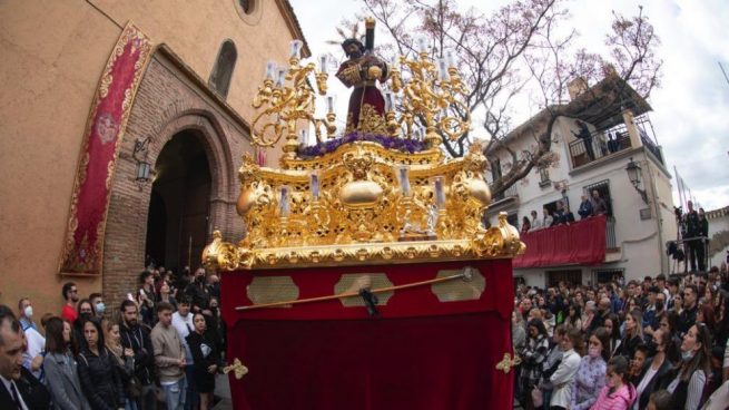 Procesión Pasión y Estrella, en Granada.