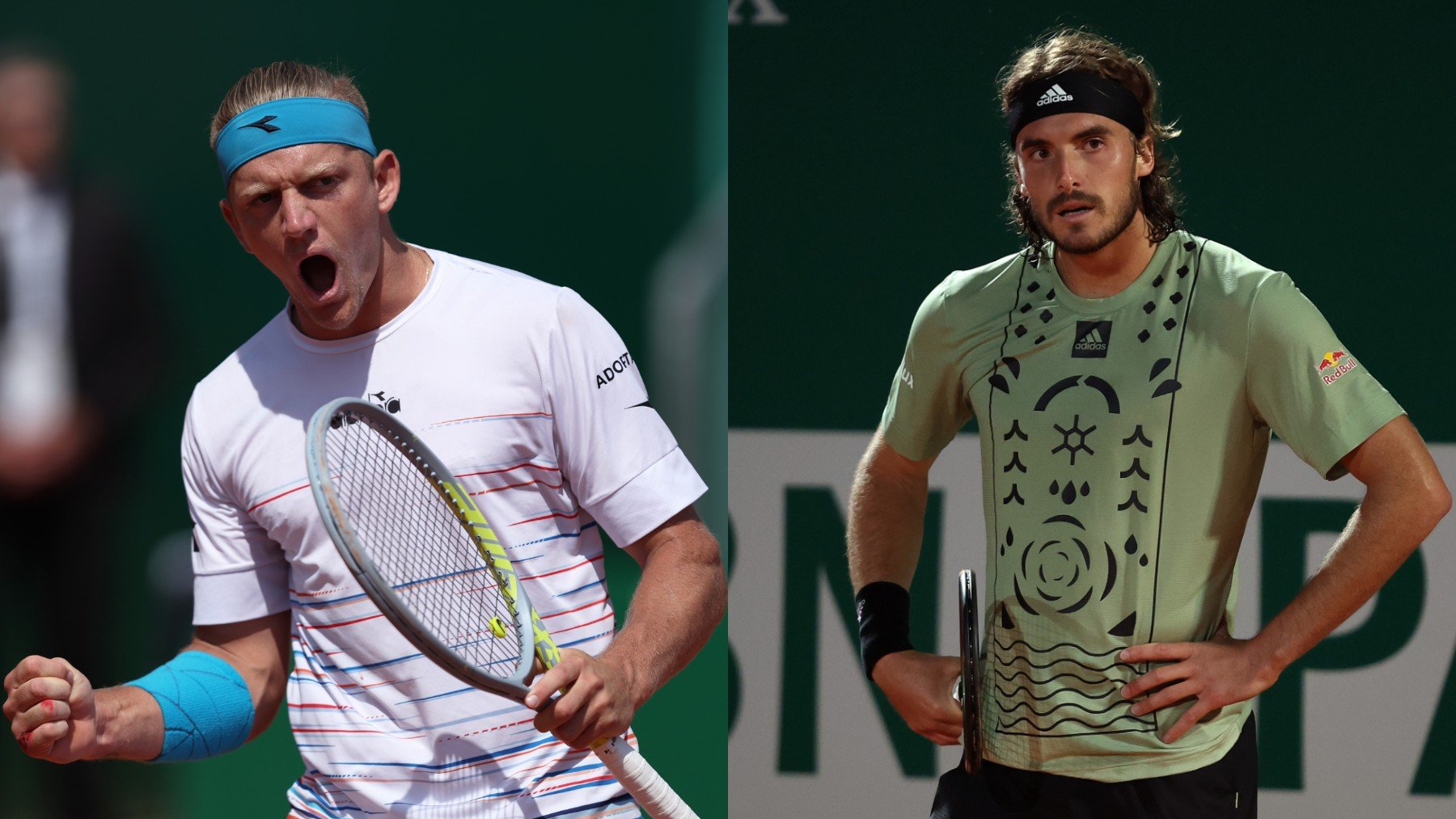 Davidovich – Tsitsipas: horario y cómo ver por TV la final del Masters 1000 de Montecarlo.