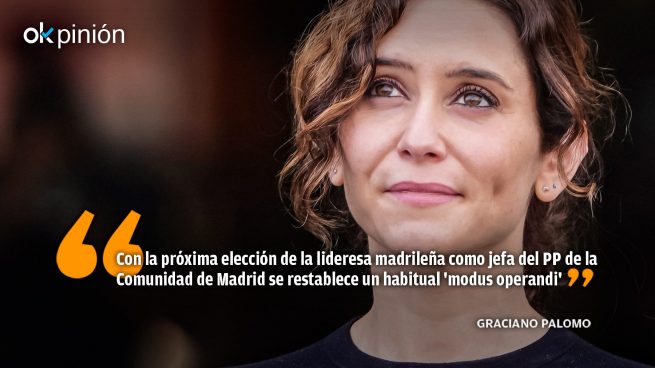 Isabel Díaz Ayuso ante el congreso del PP de Madrid