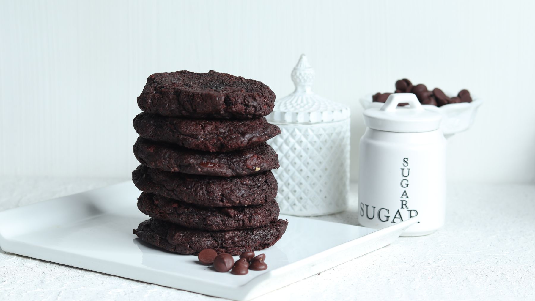 Galletas de chocolate negro sin azúcar: receta saludable