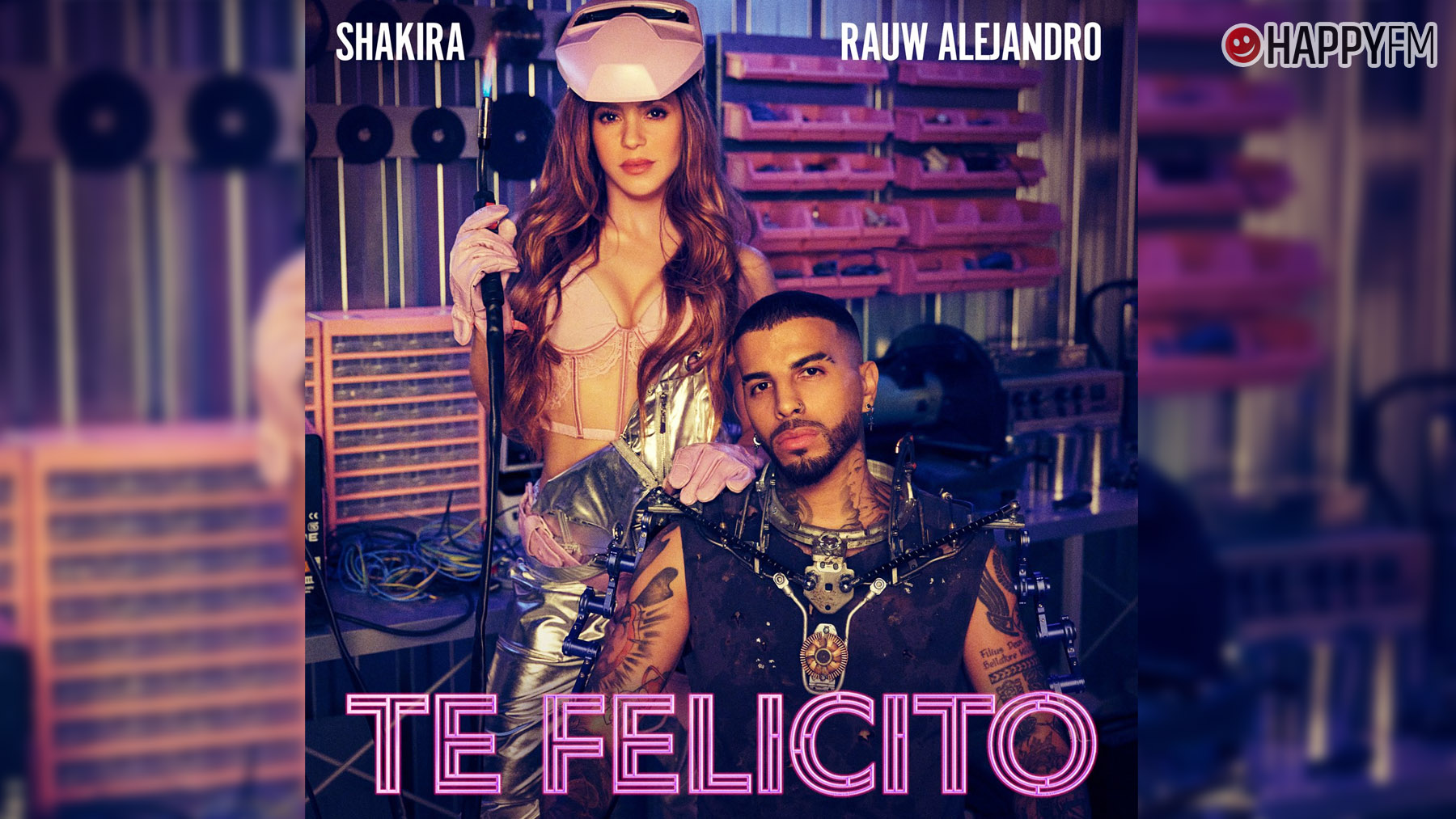 Shakira y Rauw Alejandro.