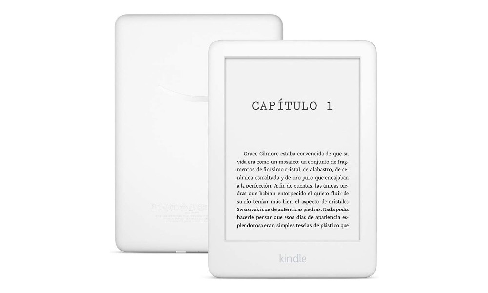 Kindle blanco libro electrónico