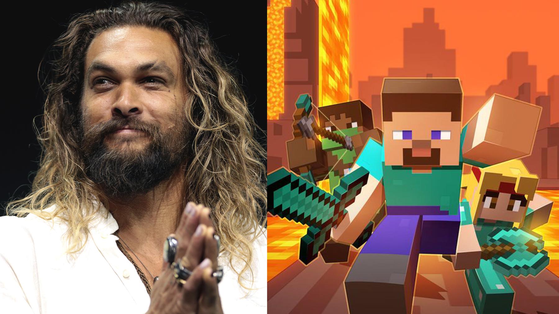 Jason Momoa se encuentra en negociaciones para protagonizar la película sobre Minecraft