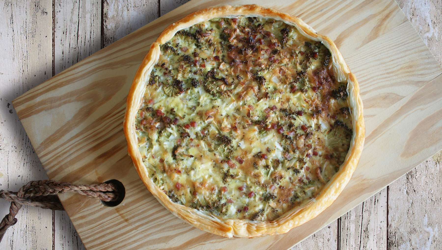 Hojaldre de brócoli