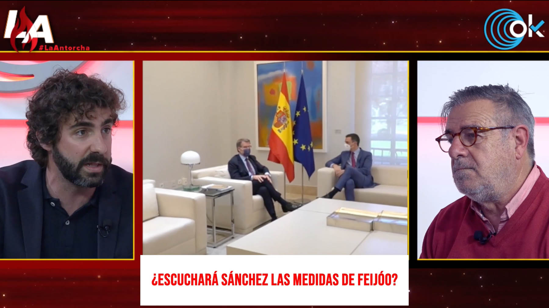 LA ANTORCHA: Feijóo propone rebaja de impuestos y Sánchez mira a otro lado