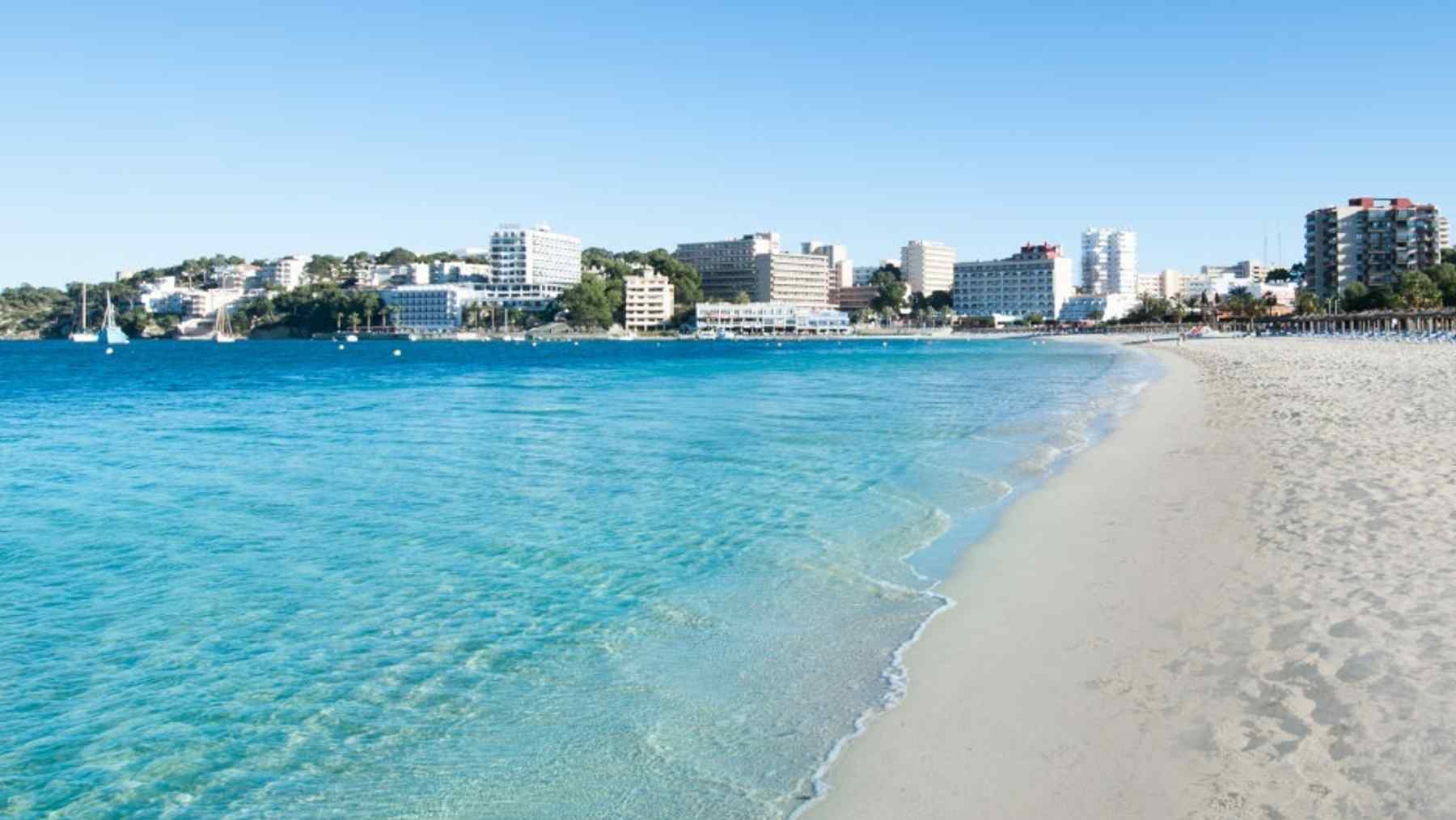 Playa de Son Maties, en Calvià. AYUNTAMIENTO DE CALVIÀ