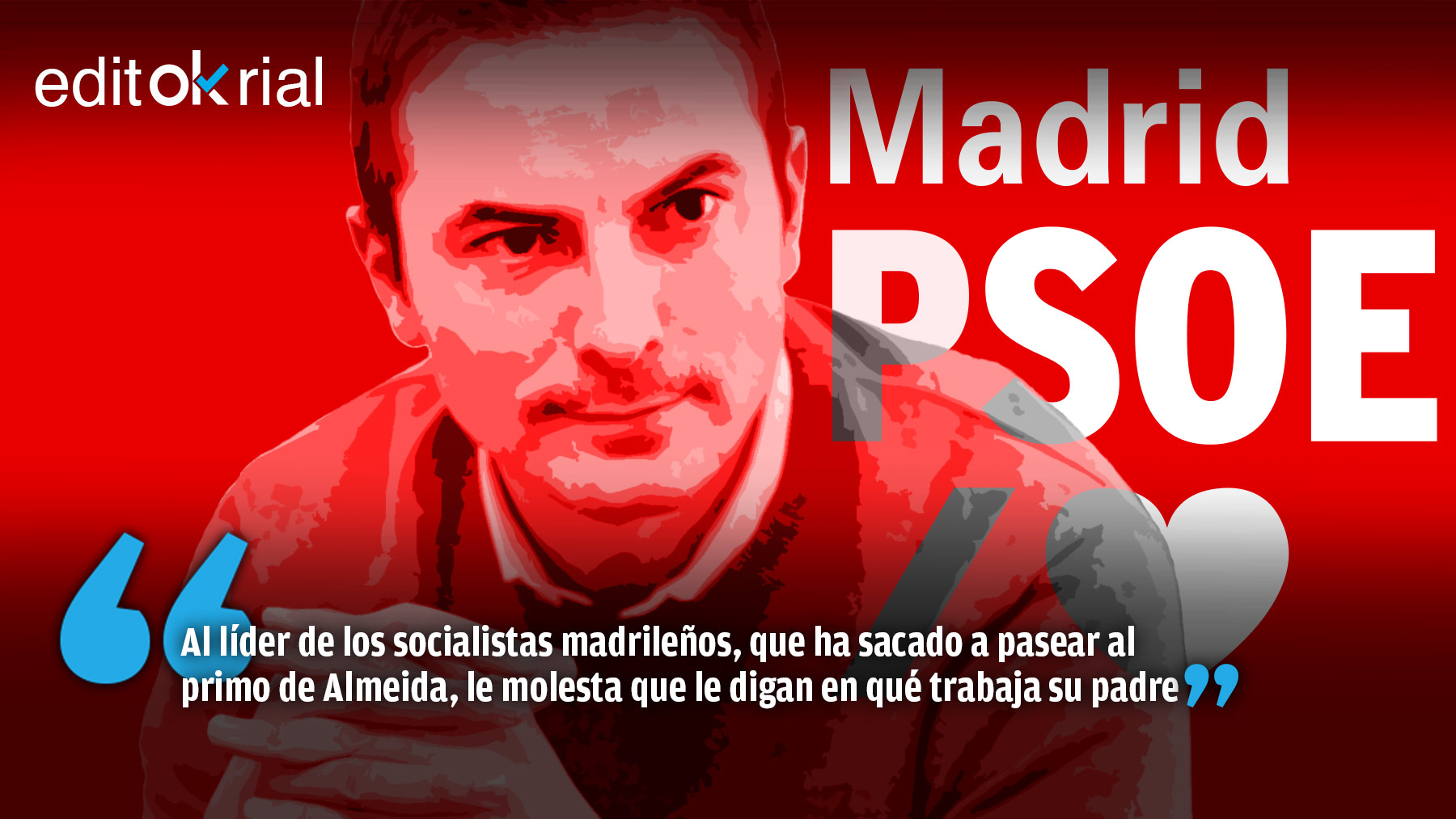 Juan Lobato, pide cuentas a tu padre