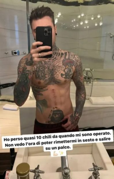 Fedez en Instagram.