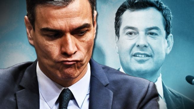 Pedro Sánchez y Juanma Moreno.