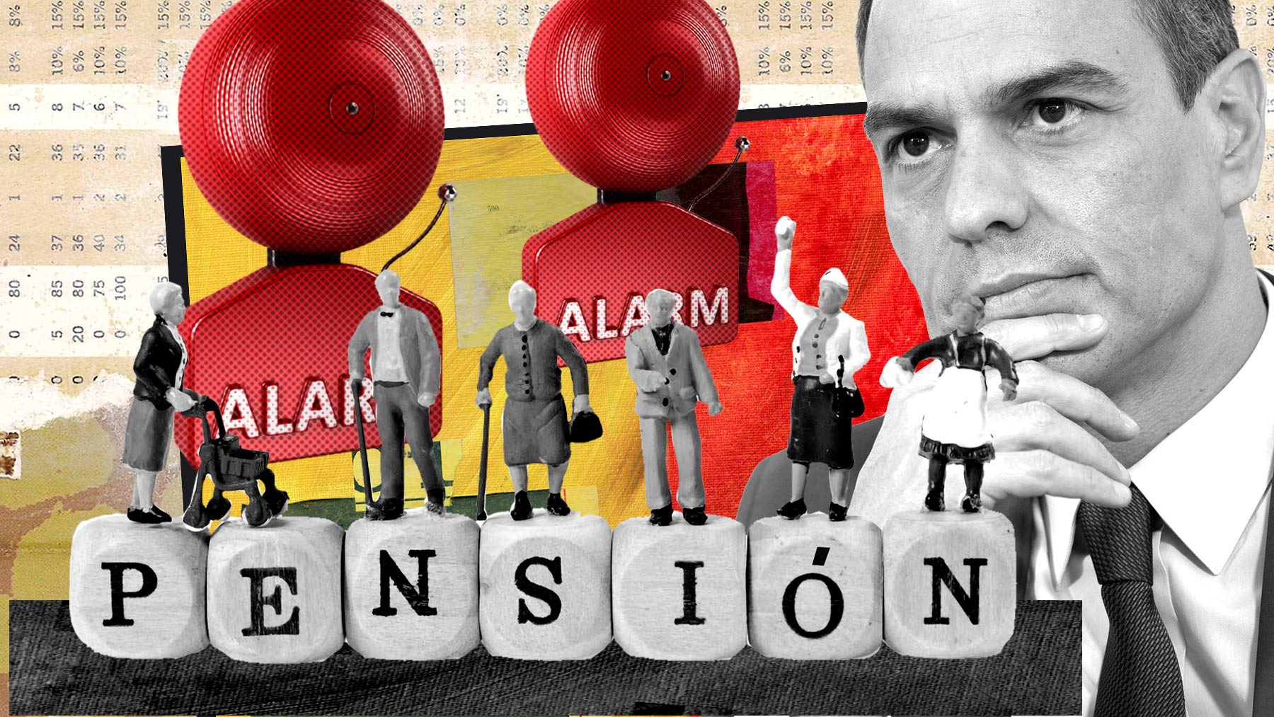 Alarma en las pensiones: Sánchez triplica la deuda del sistema y roza los 100.000 millones