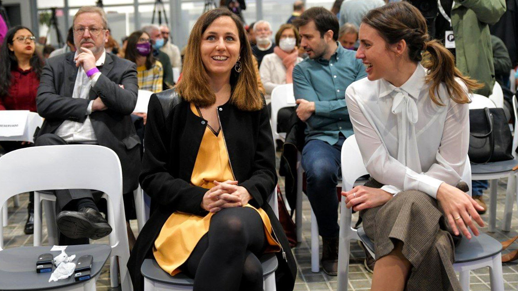 Ione Belarra e Irene Montero.