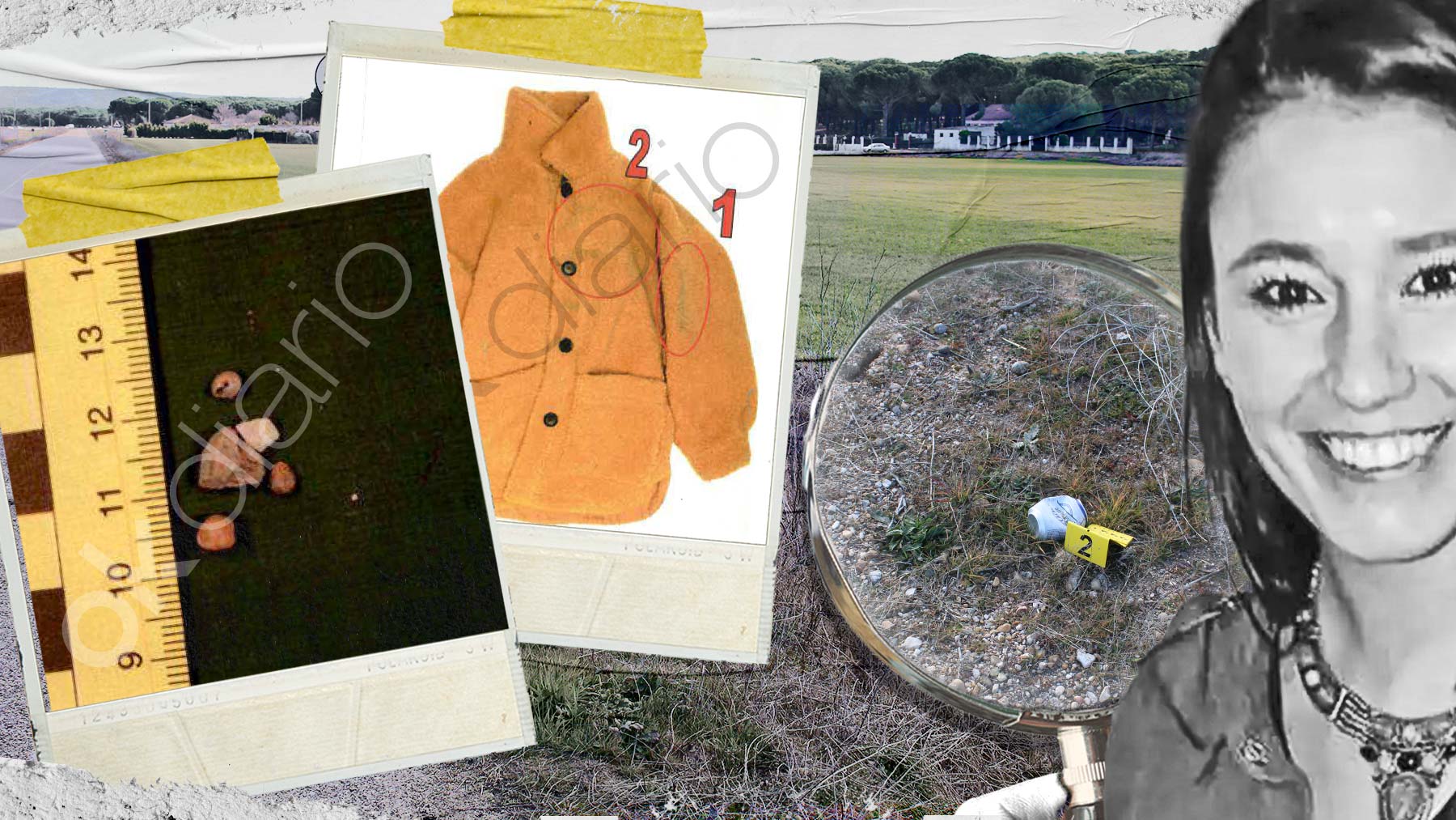 En el registro de la casa del investigado se hallaron fibras compatibles con el abrigo de Esther López.