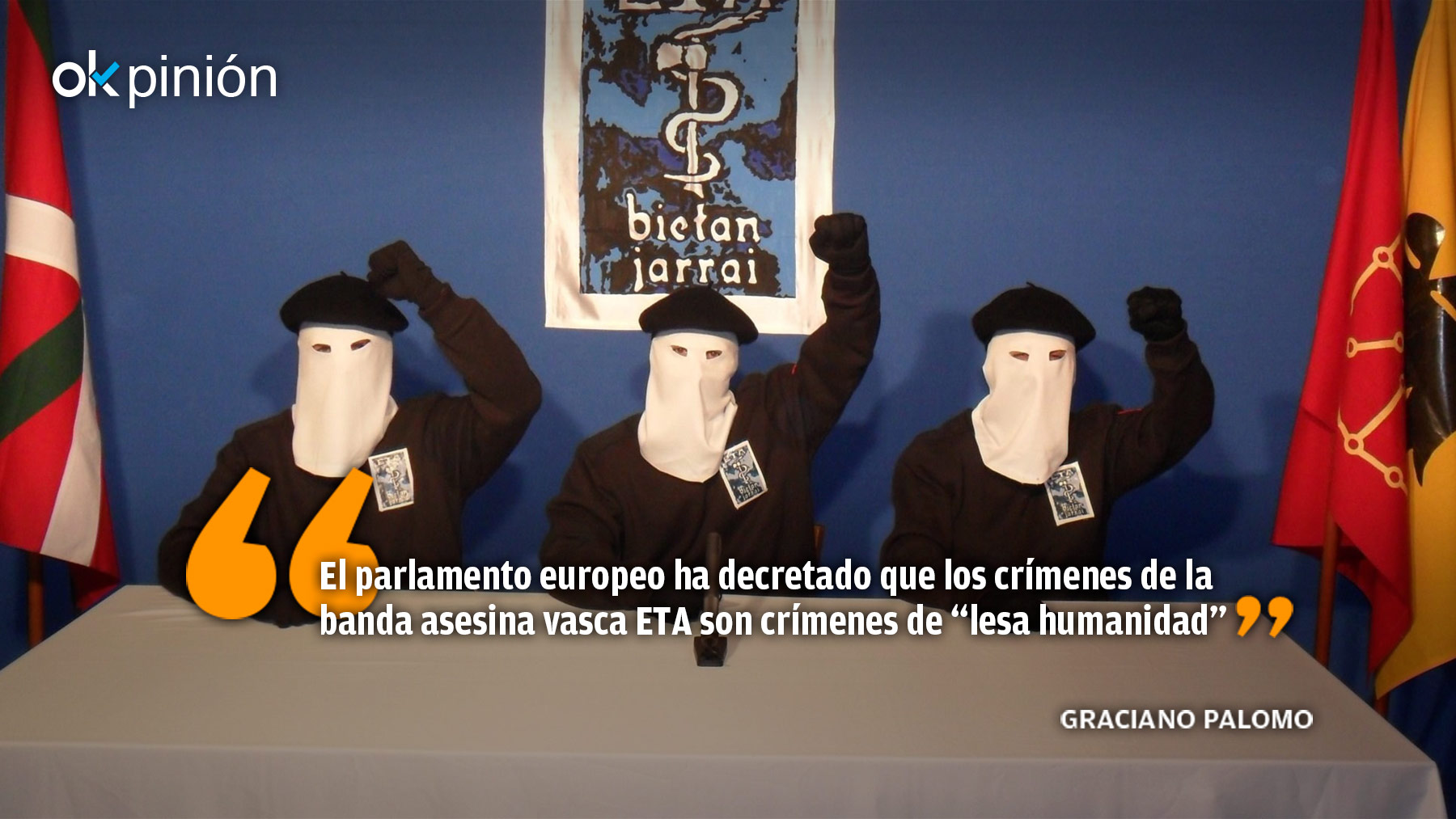 Europa pone a ETA donde siempre estuvo: «Crímenes contra la humanidad»