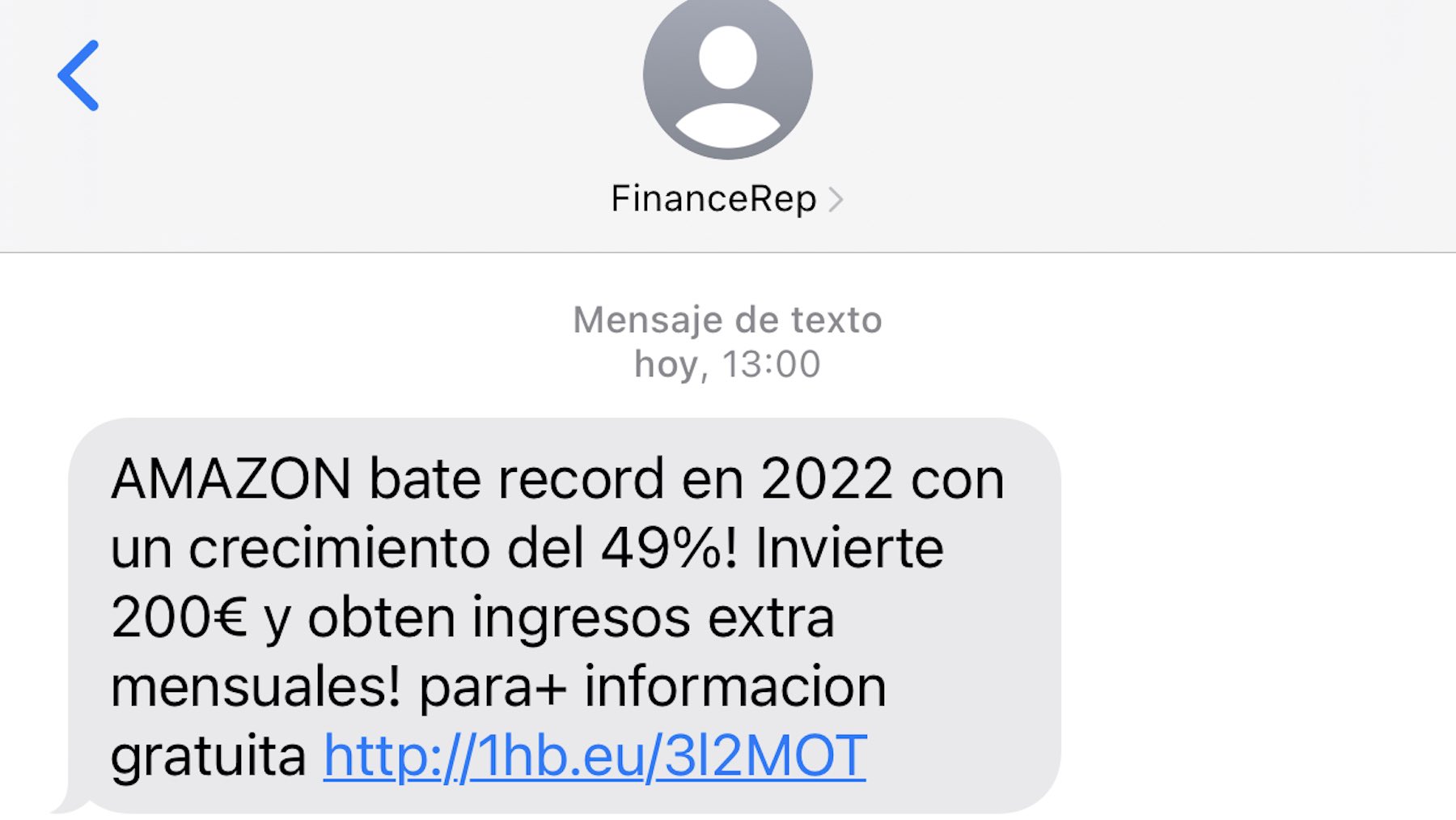 SMS Amazon 1