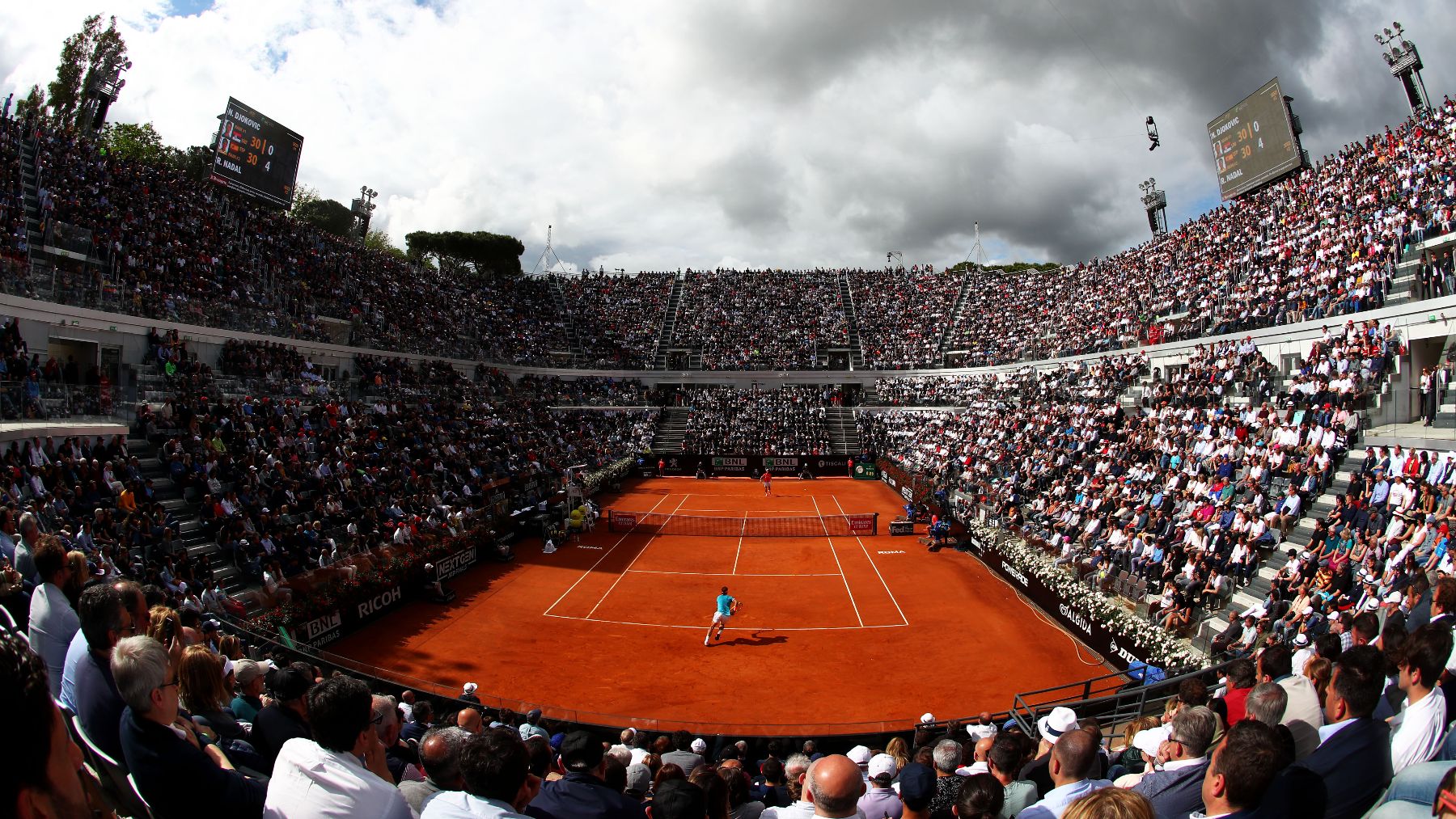 El Foro Itálico donde se juega el Masters 1.000 de Roma. (Getty)