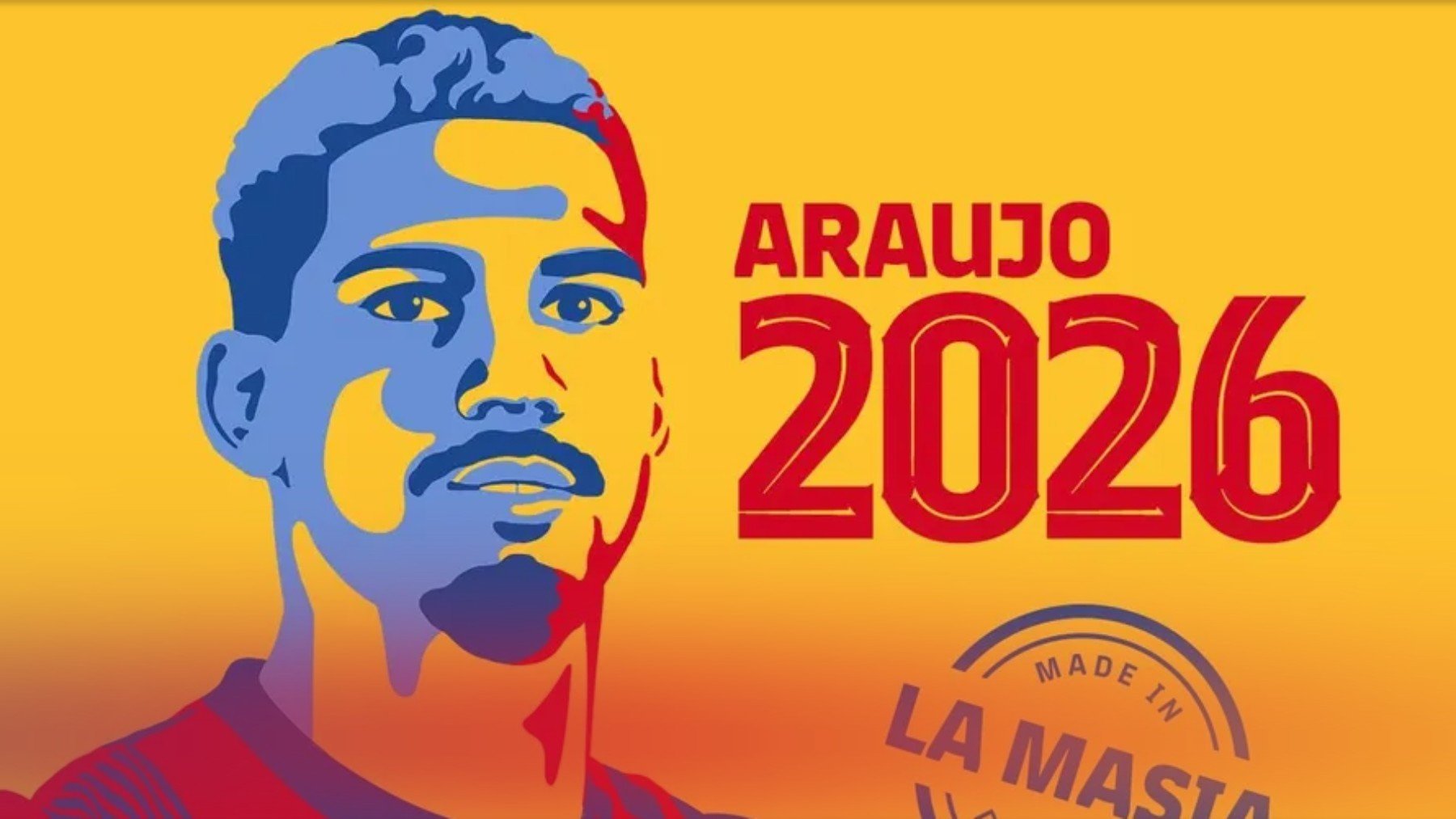 Araujo renueva con el Barça.