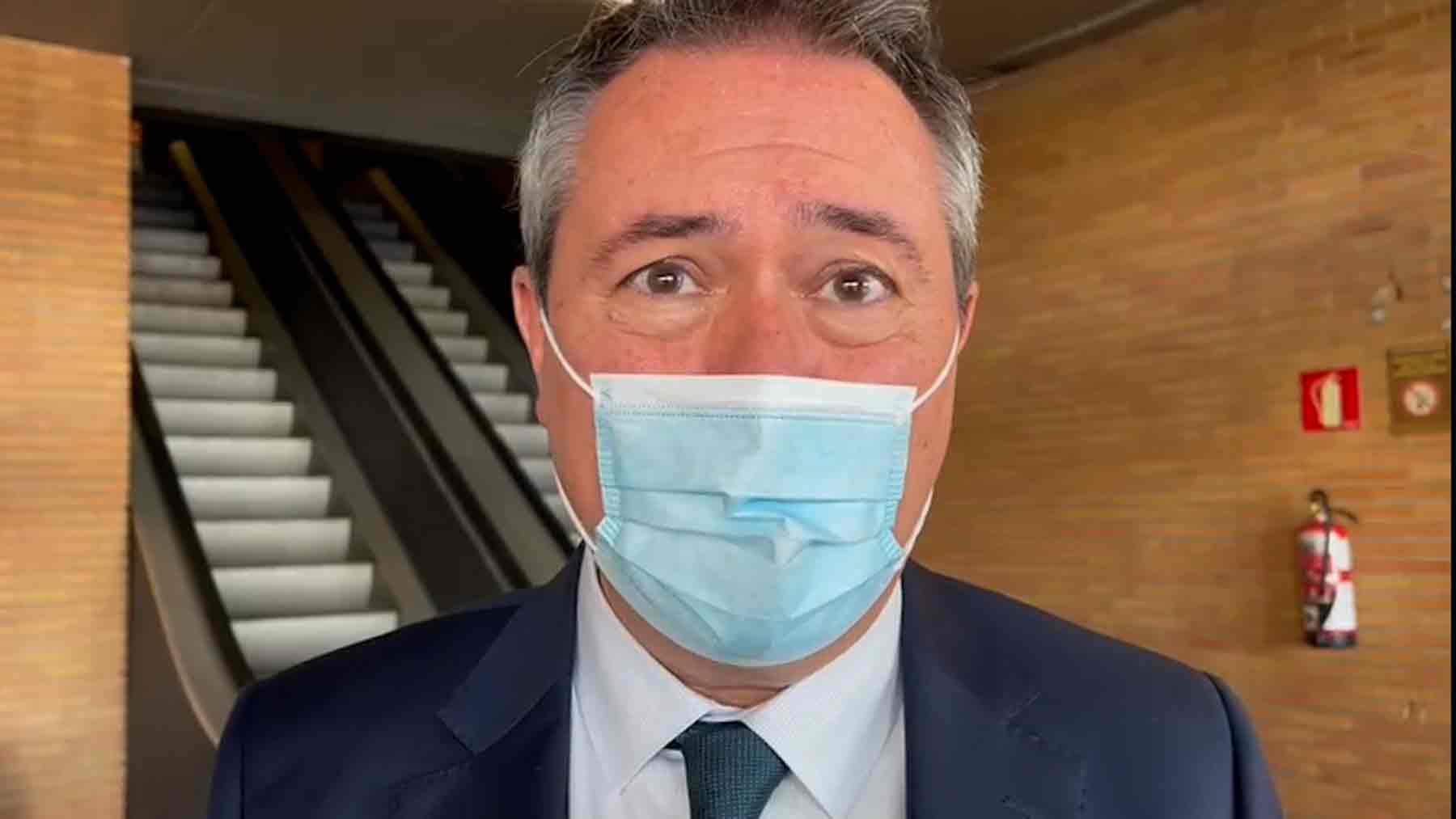 Juan Espadas, líder del PSOE de Andalucía.