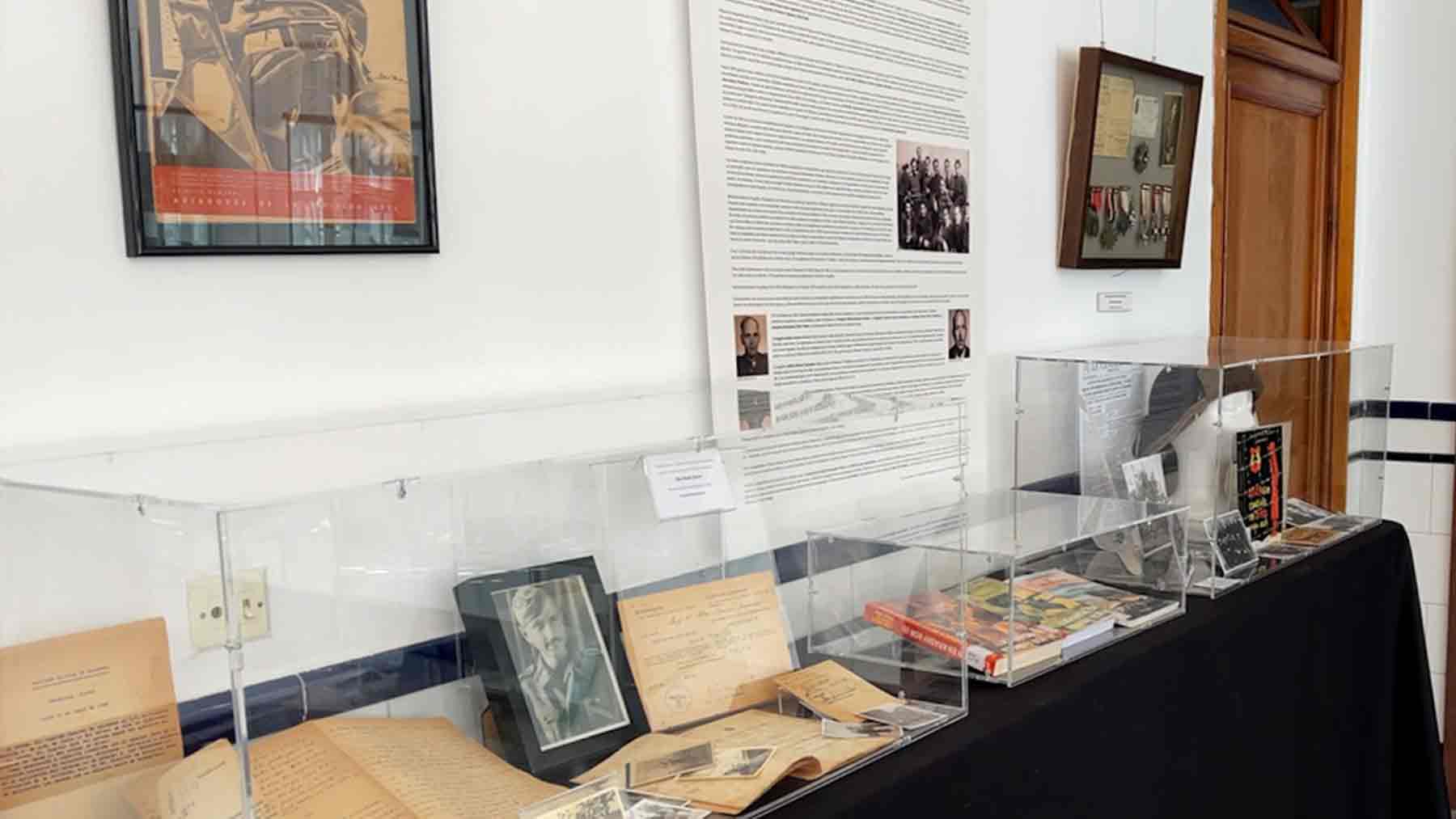 La historia de los ciudadanos de Baleares que combatieron en la Segunda Guerra Mundial, en una exposición en el Centro Cultural Militar.