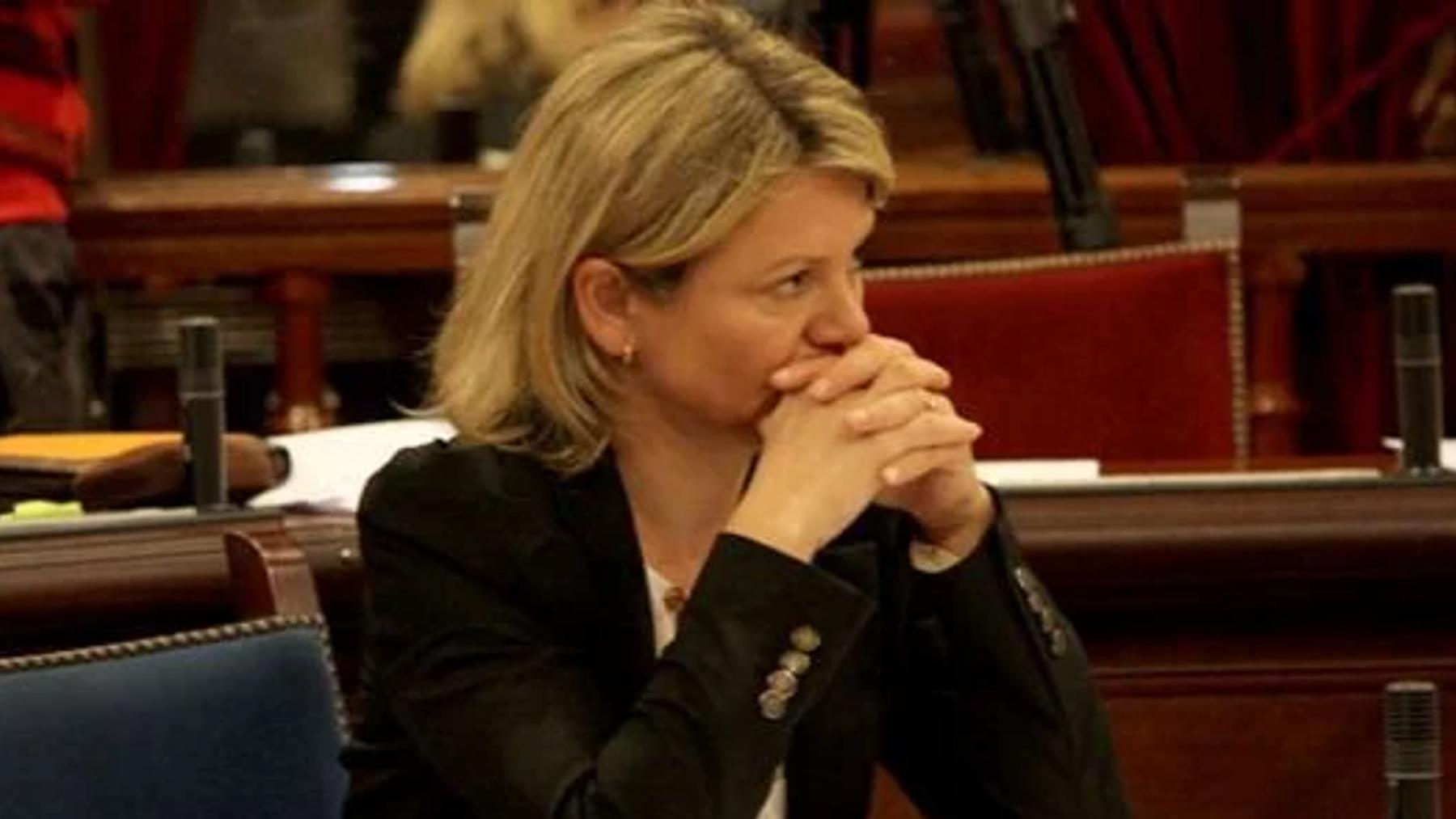 La diputada del PP en el Parlament balear, Núria Riera.