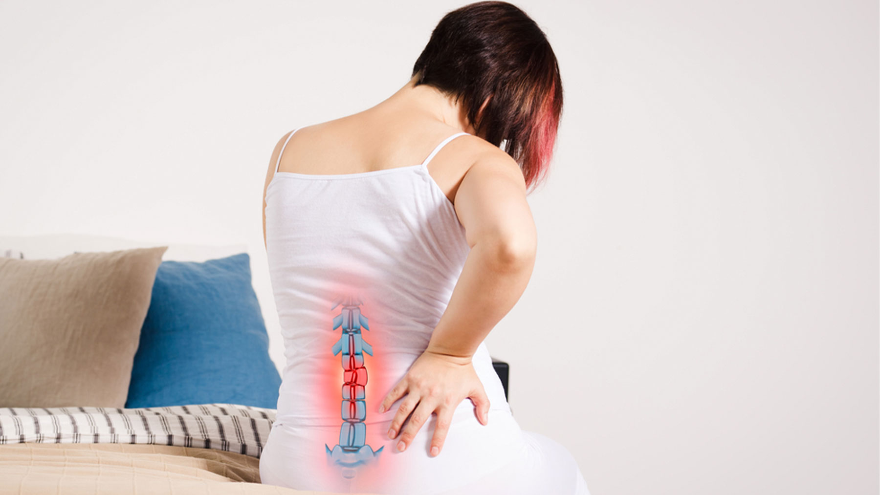 Los casos de hernias discales representan entre un 20 y un 30% del total de los dolores de espalda.
