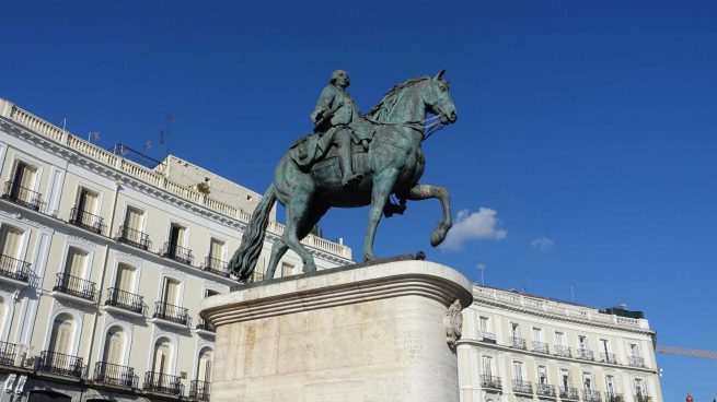 Estatua en Madrid
