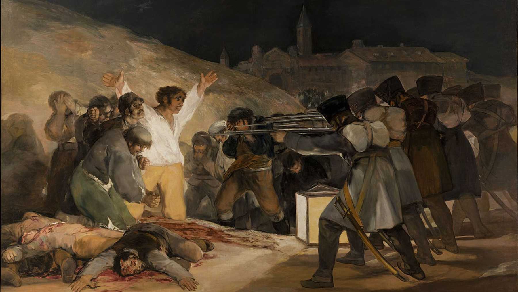 Los cuadros de Goya del 2 de mayo