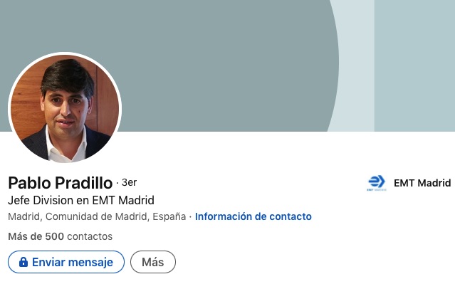 Perfil de Pablo Pradillo.