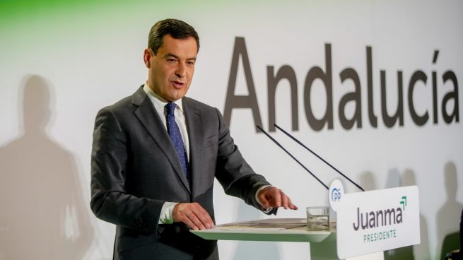 Juanma Moreno, presidente de la Junta de Andalucía (EDUARDO BRIONES / EUROPA PRESS).