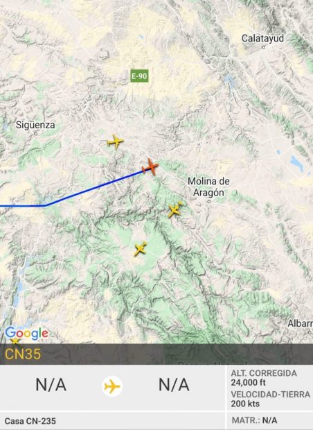 La misteriosa visita a España de un avión vinculado a la CIA que no figura en los registros