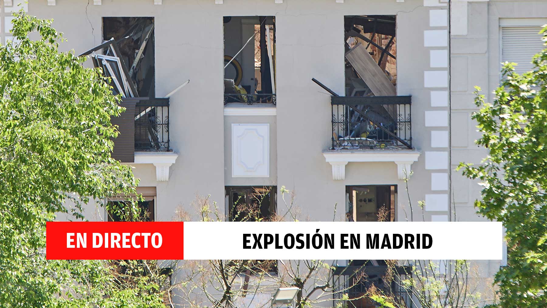 Explosión en Madrid, última hora en directo