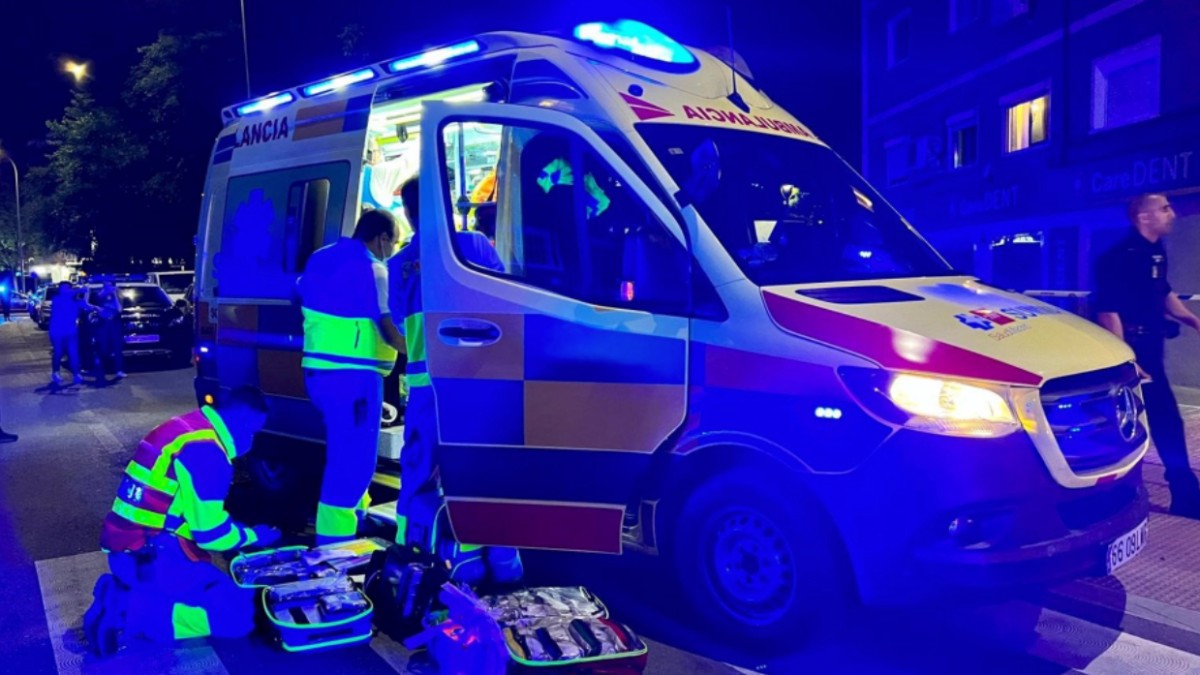 Ambulancia en Móstoles