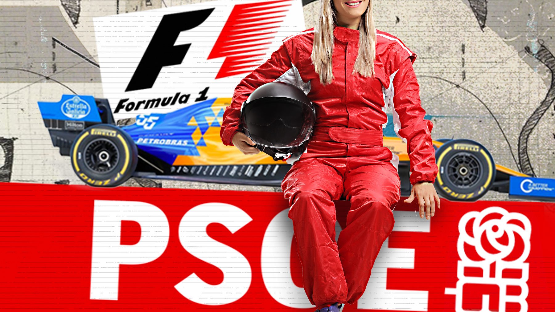 El PSOE quiere una ‘pilota’ en Fórmula 1: subvencionará a una mujer para que compita con Alonso y Sainz