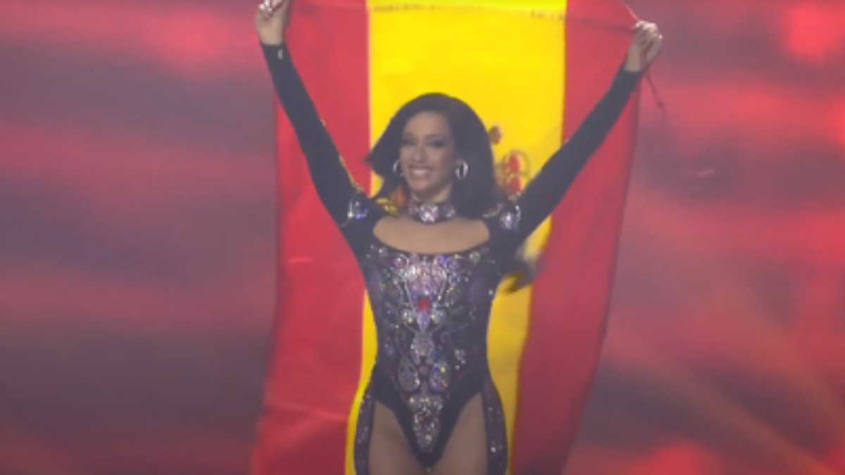 La representante española en Eurovisión, Chanel.