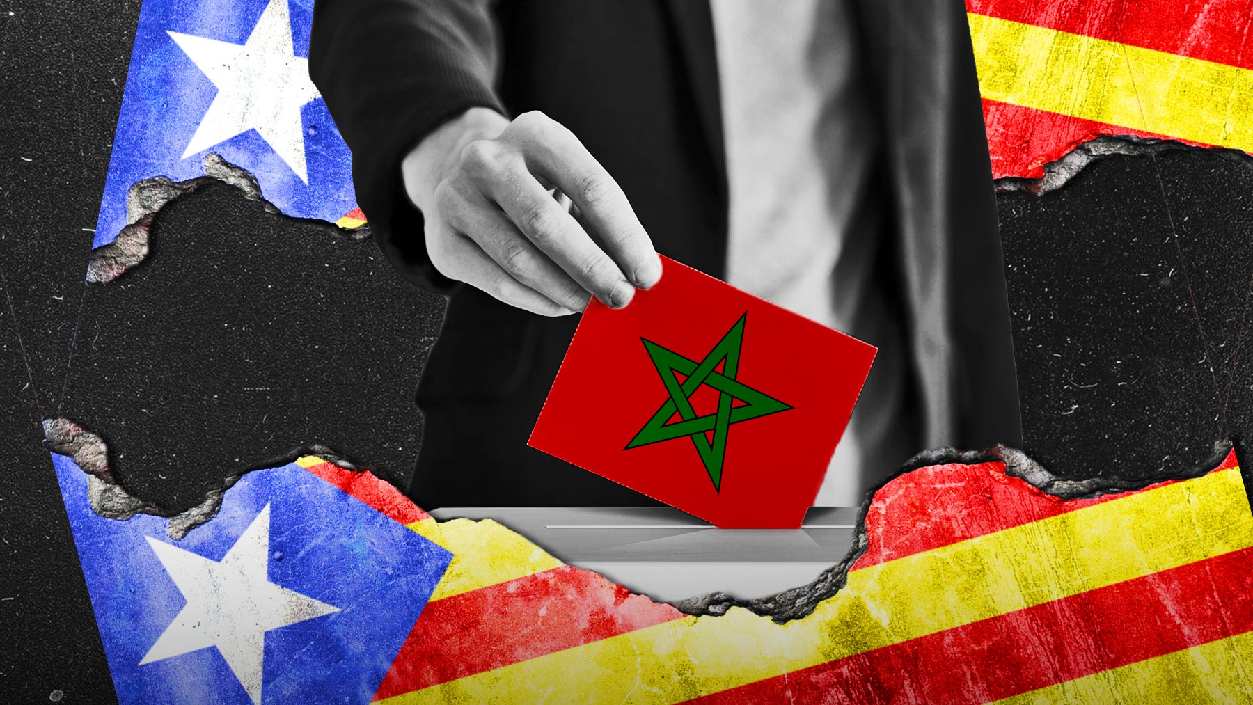 Los separatistas exigen que los marroquíes voten en España en plena crisis de espionaje.