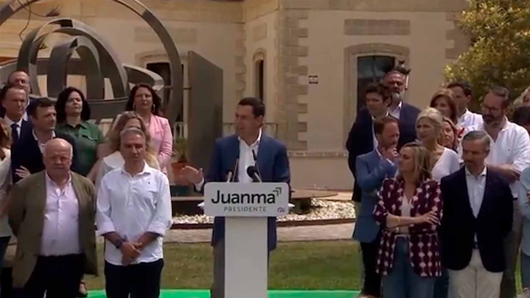 Juanma Moreno, presidente de la Junta de Andalucía.