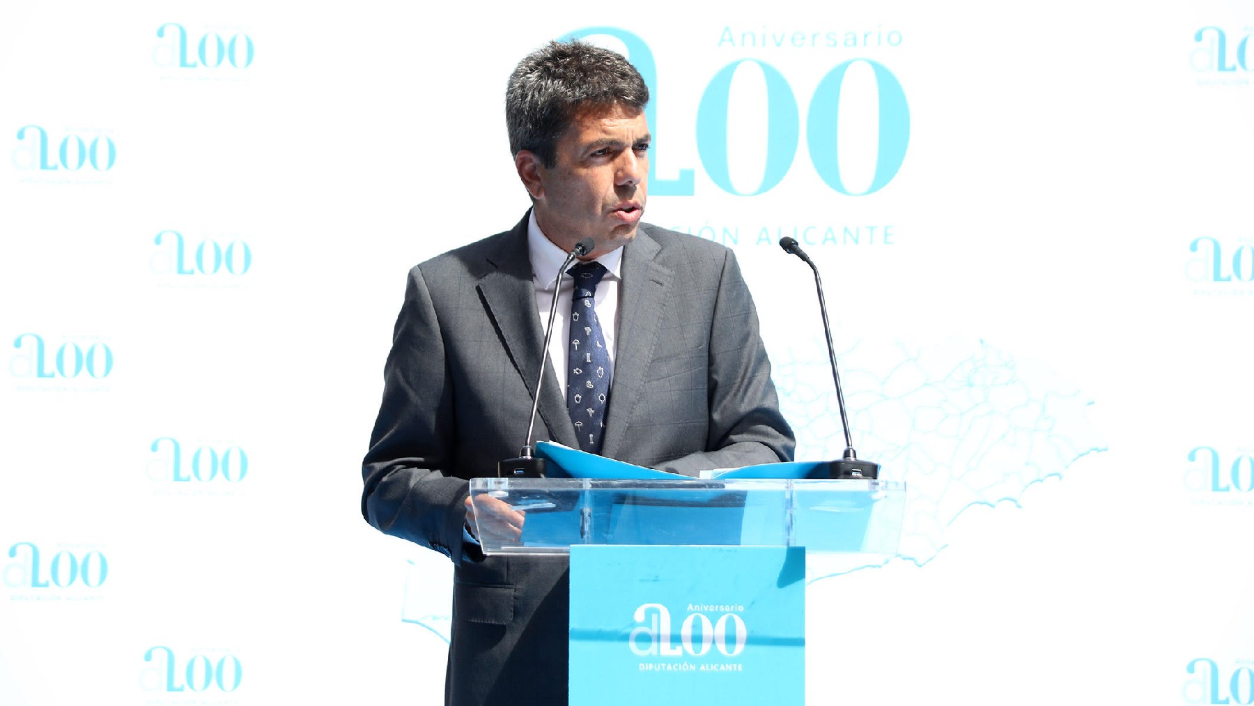 Mazón, en el acto de 200 Aniversario de la Diputación de Alicante.