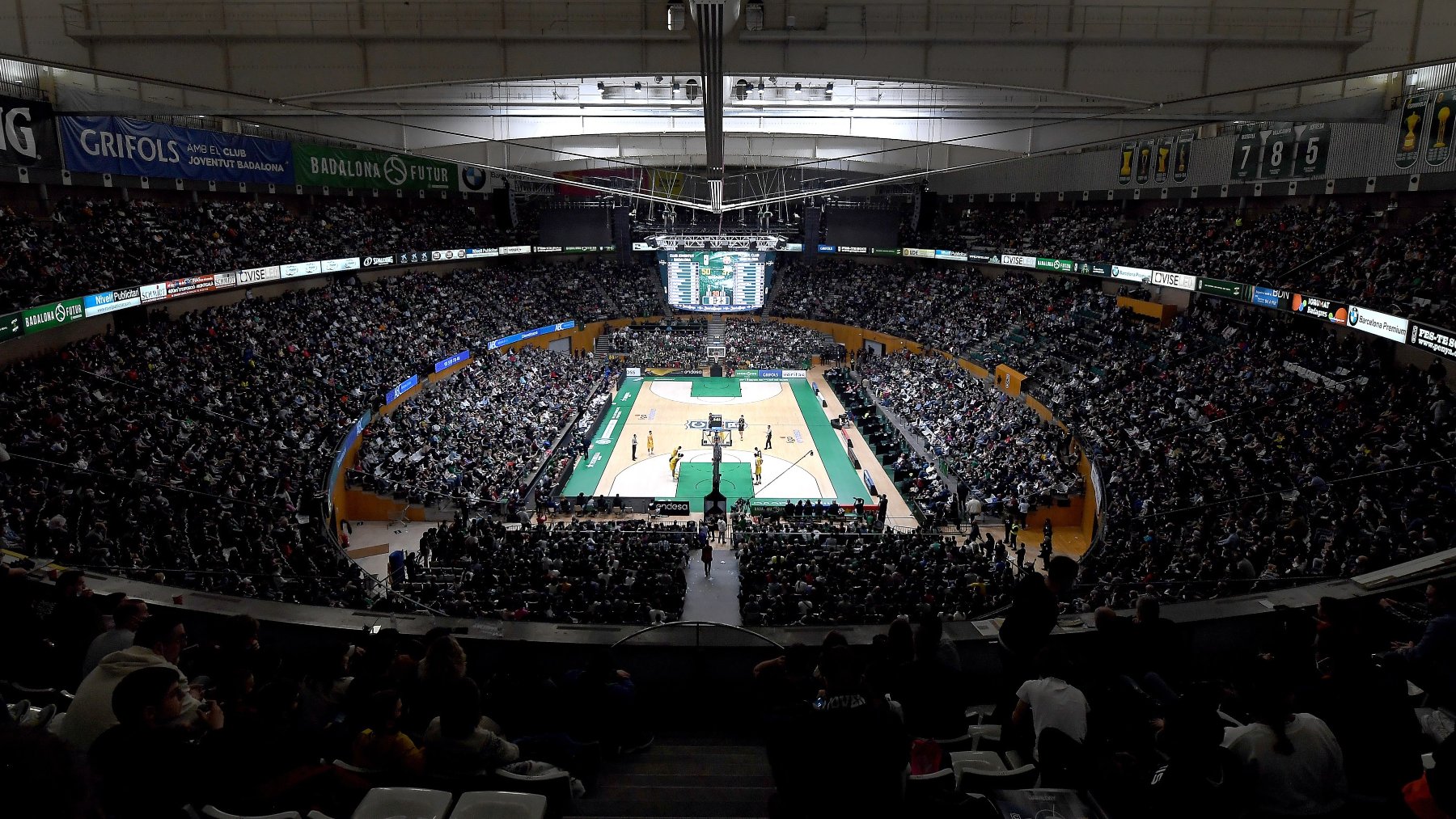El Olímpic de Badalona será la sede de la Copa del Rey 2023 de baloncesto. (Foto: ACB Media)
