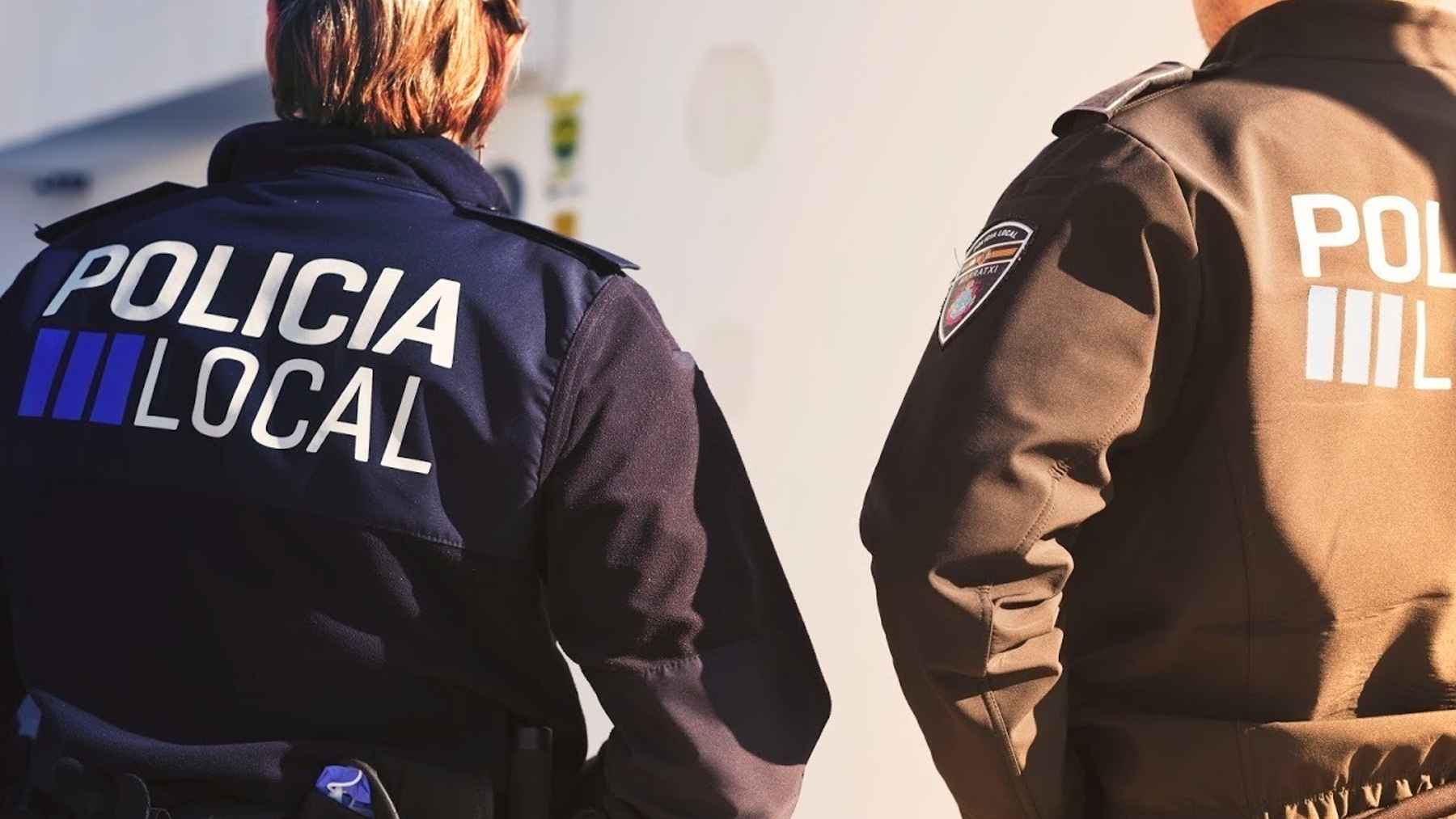 Agentes de la Policía Local en Baleares.