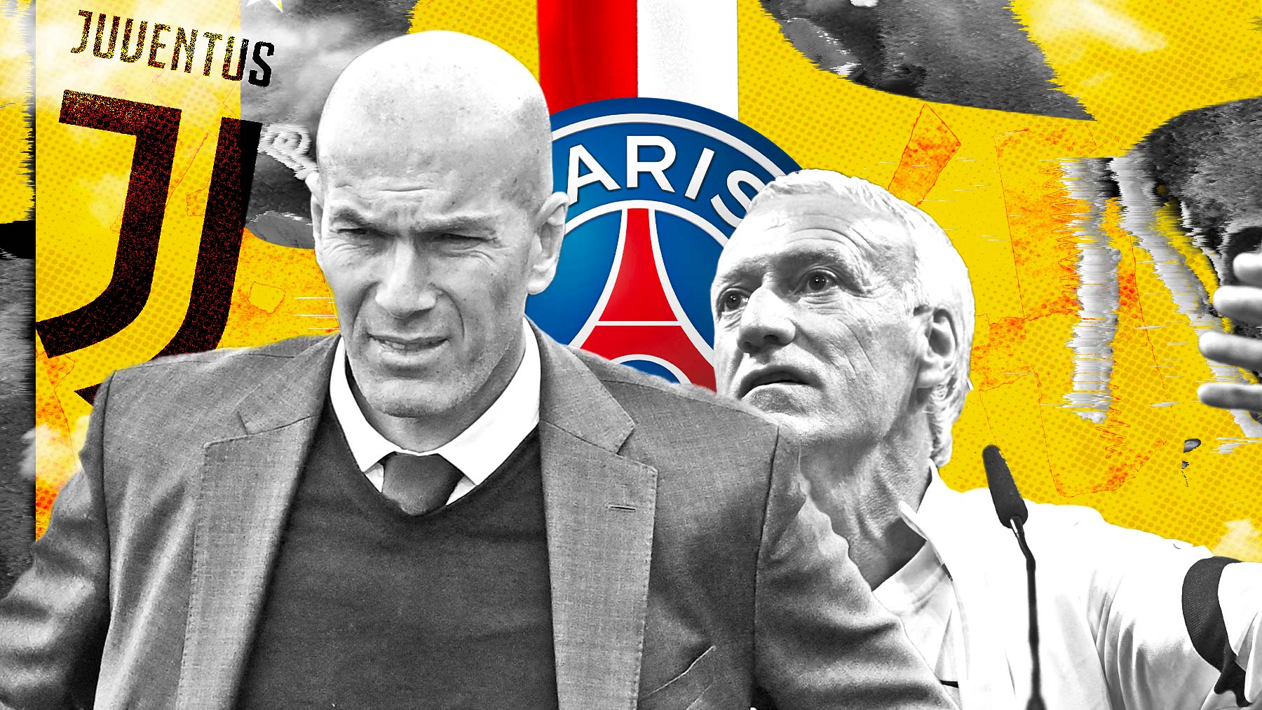 El futuro de Zidane está vinculado al de Deschamps.