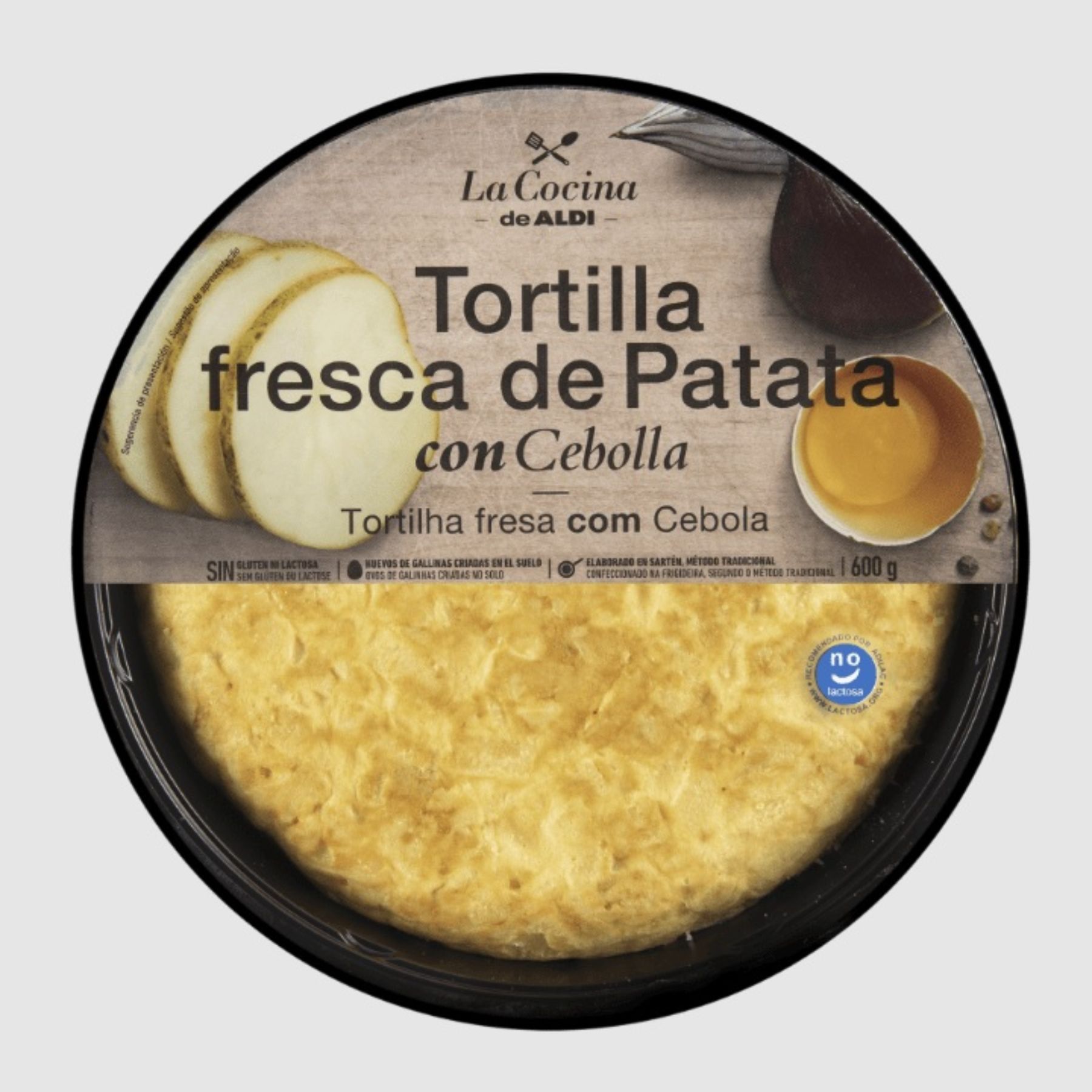 La tortilla de patata preparada de la que todo el mundo habla es de Aldi